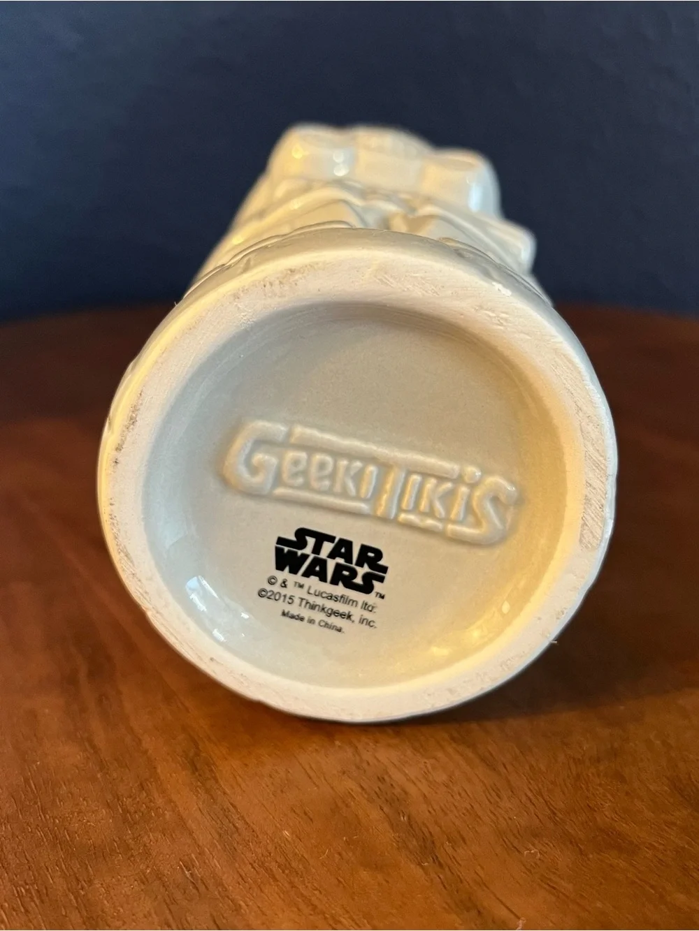 Star Wars Stormtrooper Geeki Tiki Drinking Glass